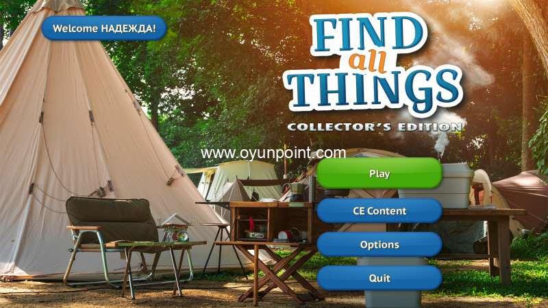 Обложка Find All Things Collector's Edition Обложка Find All Things Collector's Edition