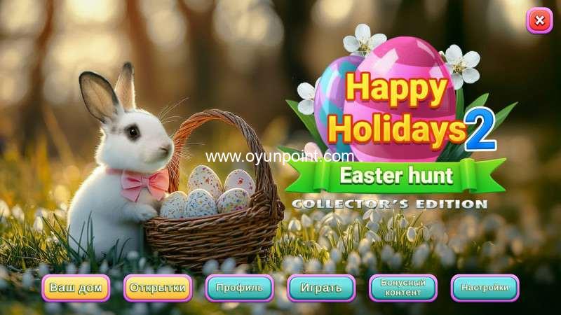Обложка Happy Holidays 2: Easter Hunt Collector's Edition Обложка Happy Holidays 2: Easter Hunt Collector's Edition