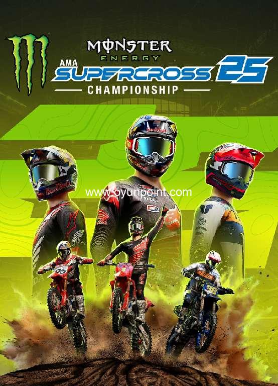 Обложка Monster Energy Supercross 25 - The Official Video Game Обложка Monster Energy Supercross 25 - The Official Video Game